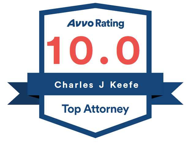 Avvo Rating 10.0 | Charles J. Keefe | Top Attorney