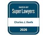 Rated By Super Lawyers | Charles J. Keefe | 2026